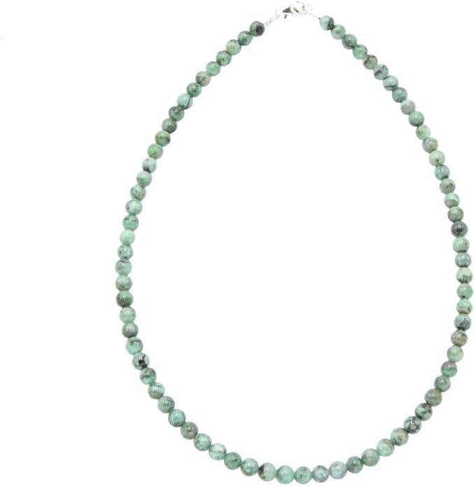 collier émeraude à perles